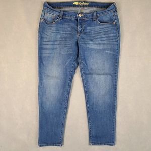 Old Navy The Boyfriend Women's Jeans Size 6 (34x25.5) Blue Denim Stretch